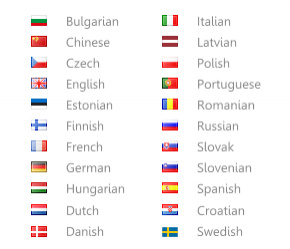 Rôzne jazyky
